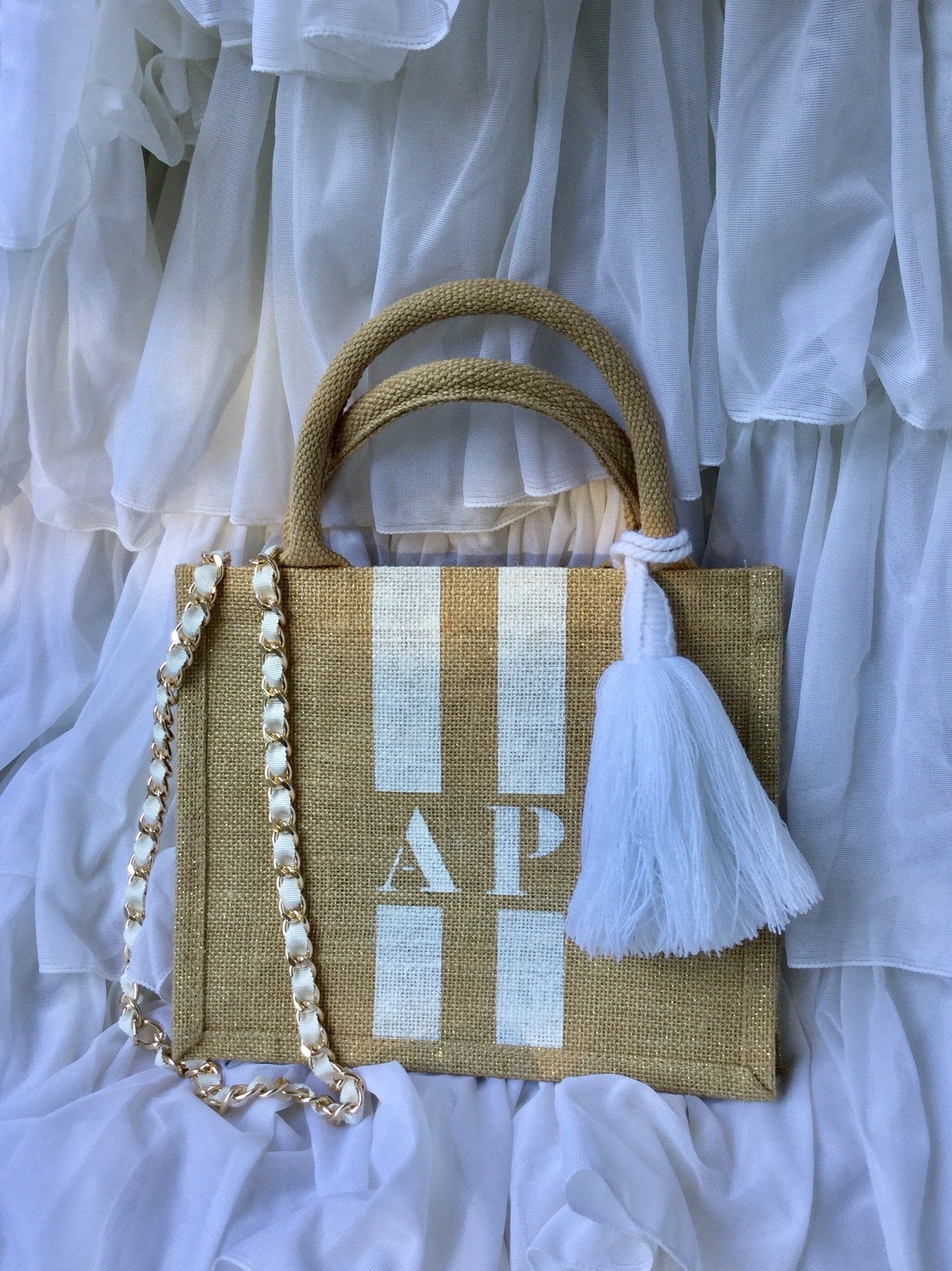 SAC PERSONNALISÉ BLANC