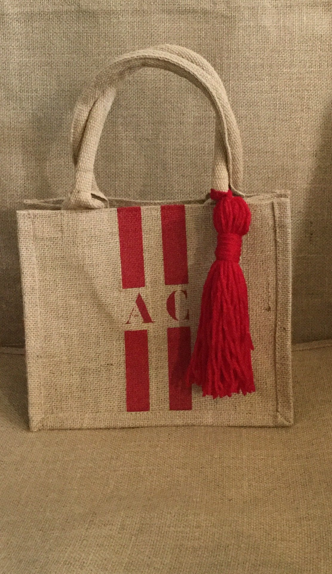 SAC PERSONNALISÉ INITIALES