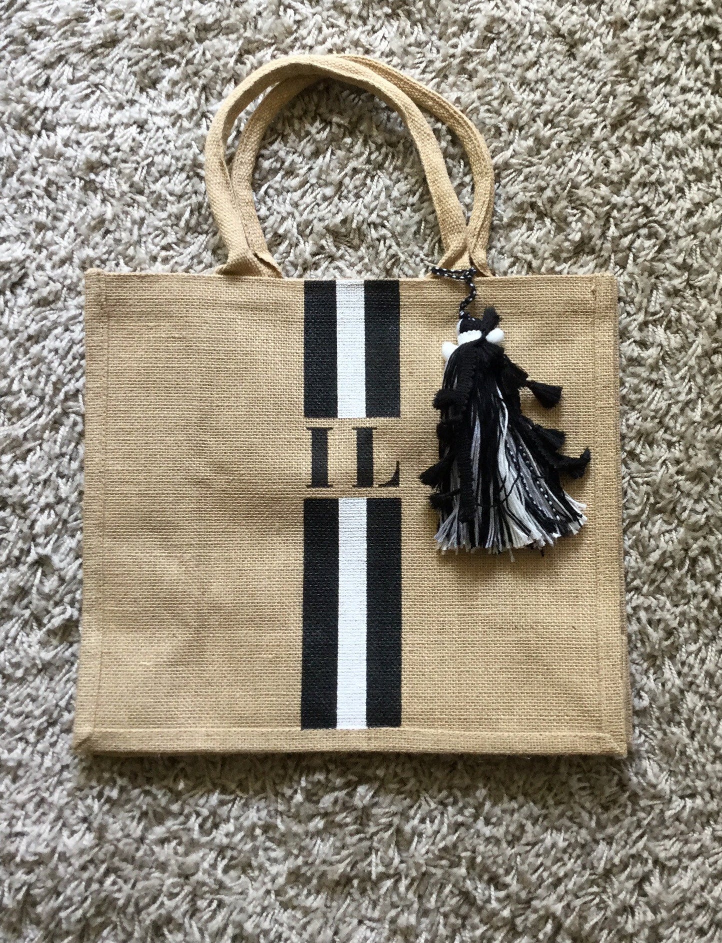 SAC PERSONNALISÉ INITIALES