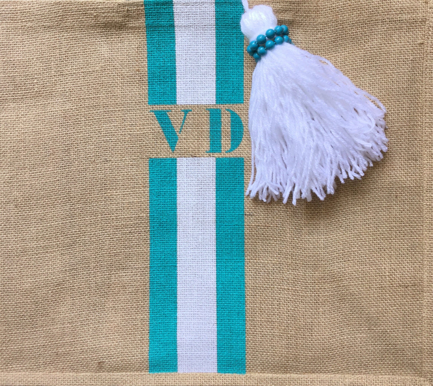 SAC PERSONNALISÉ TURQUOISE