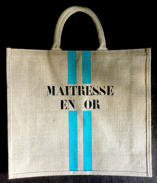 SAC PERSONNALISÉ MAÎTRESSE EN OR
