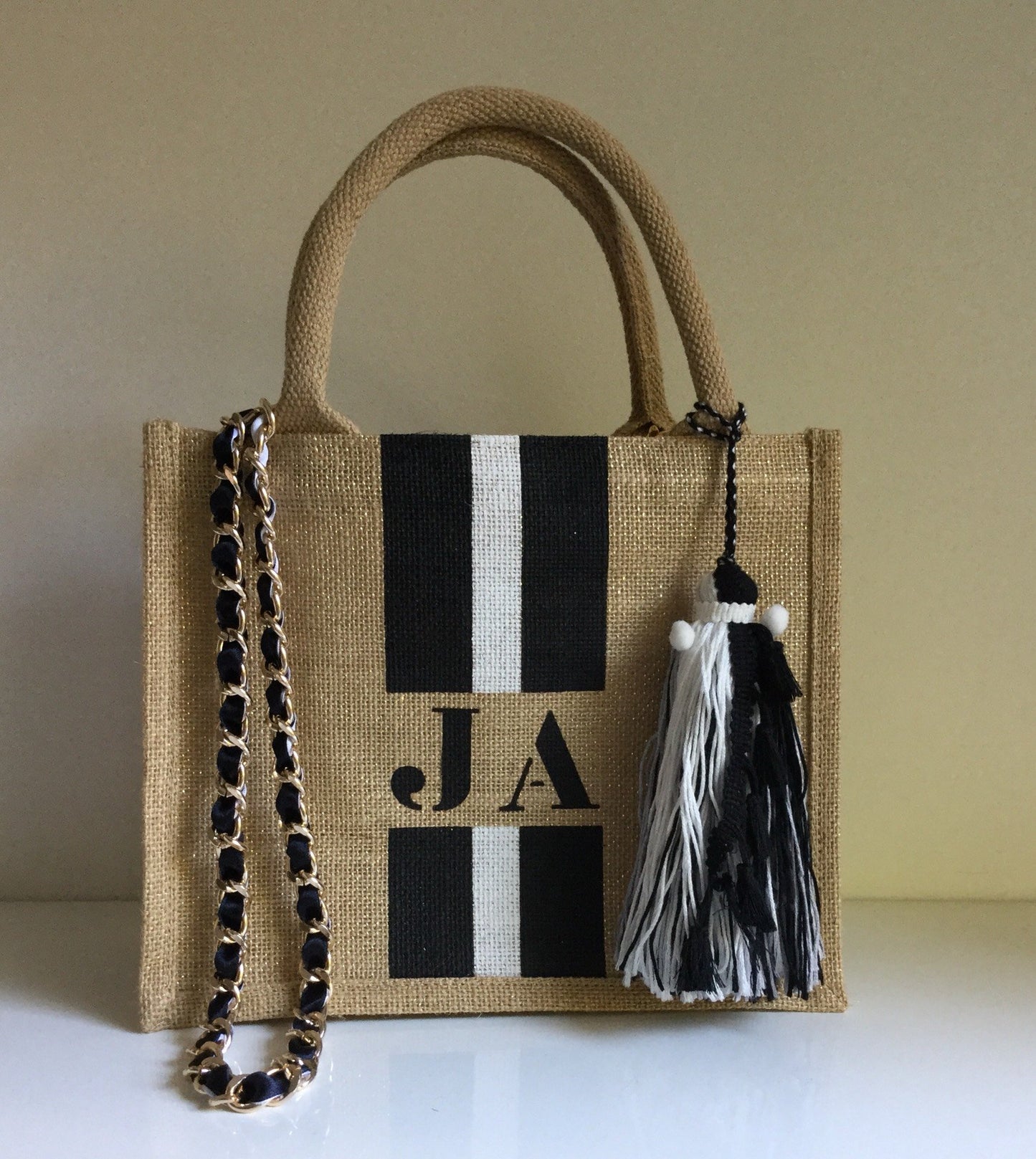 SAC PERSONNALISÉ MONOGRAMMES