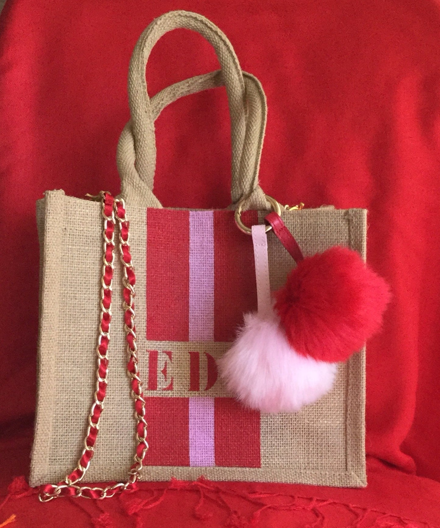 SAC PERSONNALISÉ INITIALES