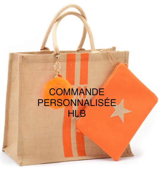SAC PERSONNALISÉ POMPONS