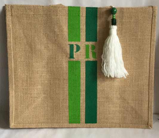 SAC PERSONNALISÉ VERT