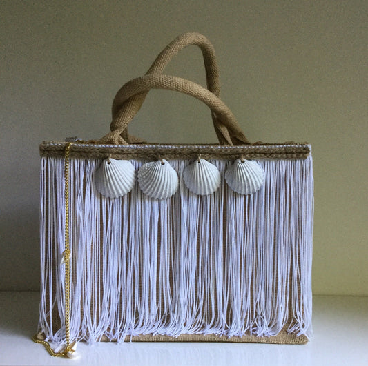 SAC FRANGES ET COQUILLAGES