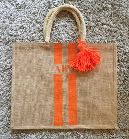 SAC PERSONNALISÉ ORANGE