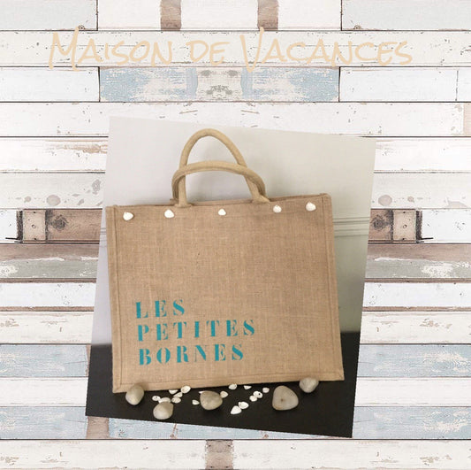 CABAS PERSONNALISÉ MAISON DE FAMILLE