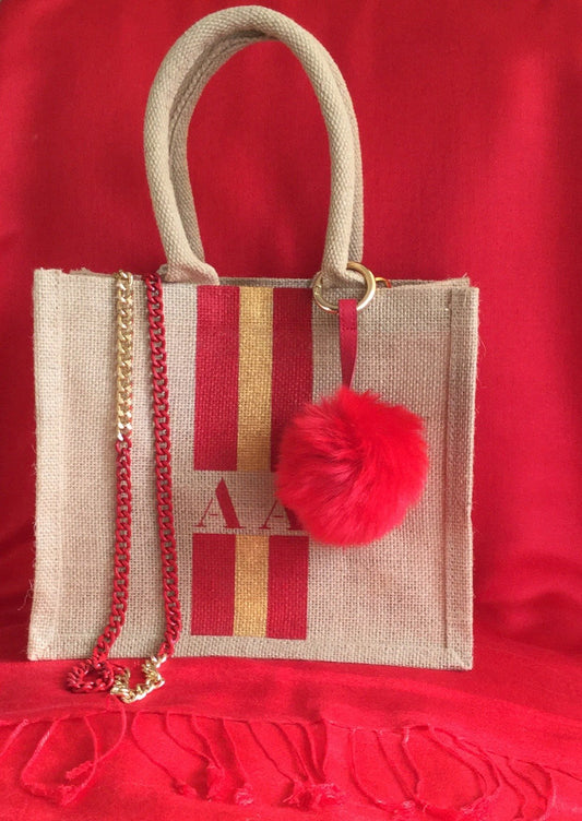 SAC PERSONNALISÉ INITIALES